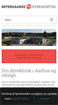 Mobile Screenshot of oestergaards-dyreklinik.dk